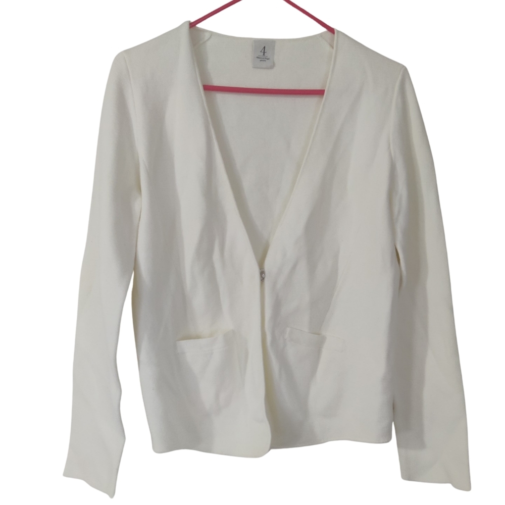 4 Adam Et Rope Cream Cardigan